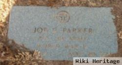 Joe C Parker