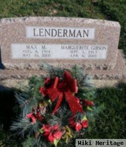 Marguerite Gibson Lenderman