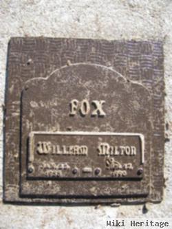 William Milton Fox