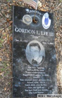 Gordon L "trey" Lee, Iii