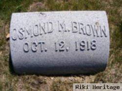 Osmond M Brown