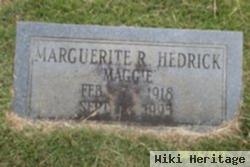 Marguerite R "maggie" Hedrick