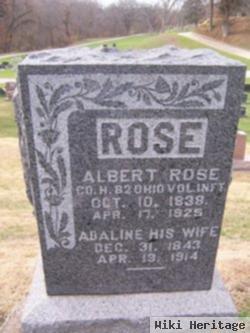 Corp Albert Rose