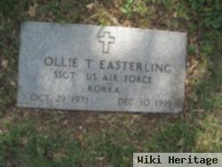 Ollie T Easterling