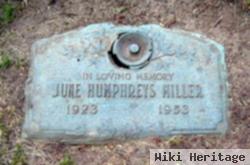 June Humphreys Miller