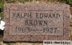 Ralph Edward Brown