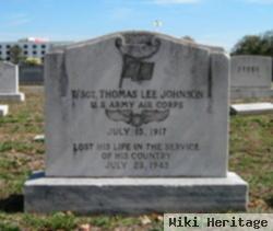 Sgt Thomas Lee Johnson