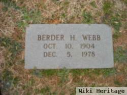 Berder Hezekiah Webb