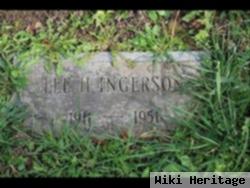 Leon H "lee" Ingerson