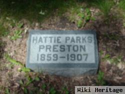 Hattie Gilman Parks Preston