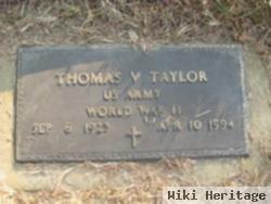 Thomas V Taylor