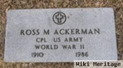 Cpl Ross Morton Ackerman