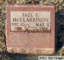 Paul C. Mcclarrinon