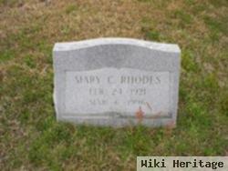 Mary C. Rhodes