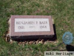 Sgt Benjamin Paul Baer