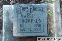 Marrie L Thompson