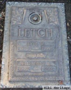 Lyle W Letch