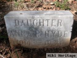 Anna R Hyde