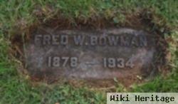 Fred Wallace Bowman