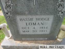 Hassie Hodge Loman