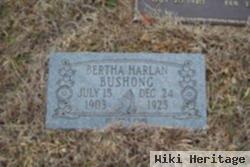 Bertha Mae Harlan Bushong