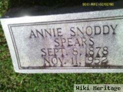 Annie Snoddy Spears