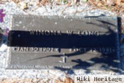 Winona Wallace Long