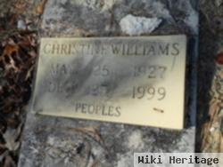 Christine Williams