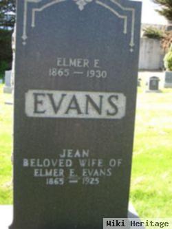 Elmer E Evans
