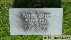 Kate White Cothren