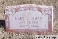 Mary E Inman