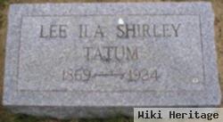 Lee Ila Shirley Tatum