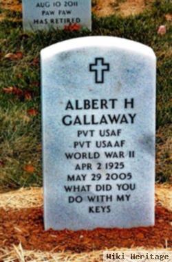 Albert H Gallaway