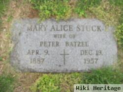 Mary Alice Stuck Batzel