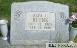 Alva L Blunk