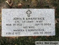 John R Kirkpatrick