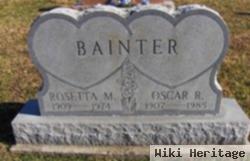 Oscar R Bainter