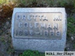 Oretta M. Coleman