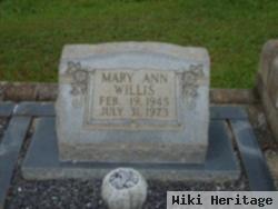 Mary Ann Brown Willis