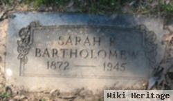 Sarah K Bartholomew