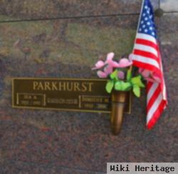 Ira A. Parkhurst