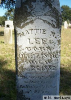 Mattie May Lee