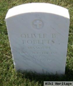 Oliver B Roberts