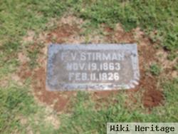 Frederick Victor Stirman, Sr