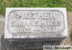 Sarah S "sadie" Gensemer Myers