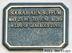 Soorah Ahn Buffum