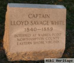 Capt Lloyd Savage White