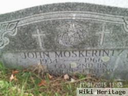 Cpl John Moskerintz