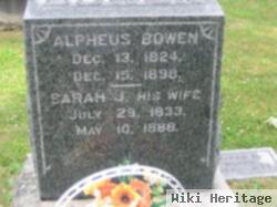 Alpheus Bowen