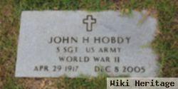 John Harold Hobdy
